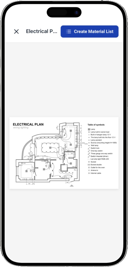 Electrical Plan Scanner