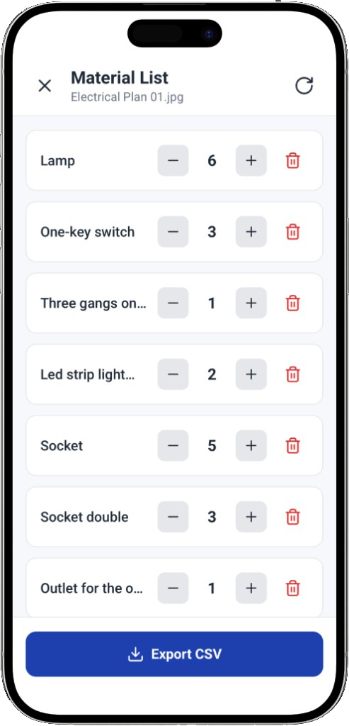 Material List Generator